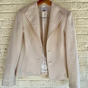 Casual Corner Wool & Cashmere Blazer Jacket